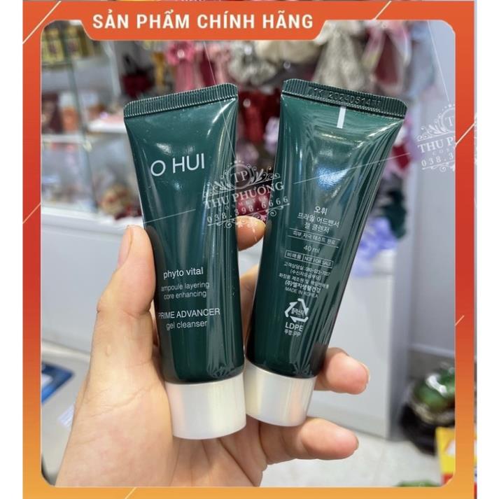 Sữa rửa mặt giúp căng bóng da Ohui Prime Gel Cleanser