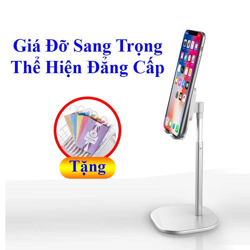 Giá đỡ điện thoại máy tính bảng để bàn hợp kim nhôm Sang Trọng, Hiện Đại, thời trang, có thể xoay 35 độ - GNGshop | BigBuy360 - bigbuy360.vn