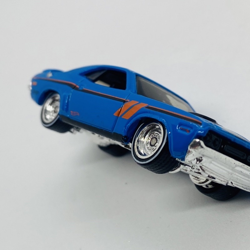 Xe Hot Wheels - '71 Dodge Challenger bánh cao su