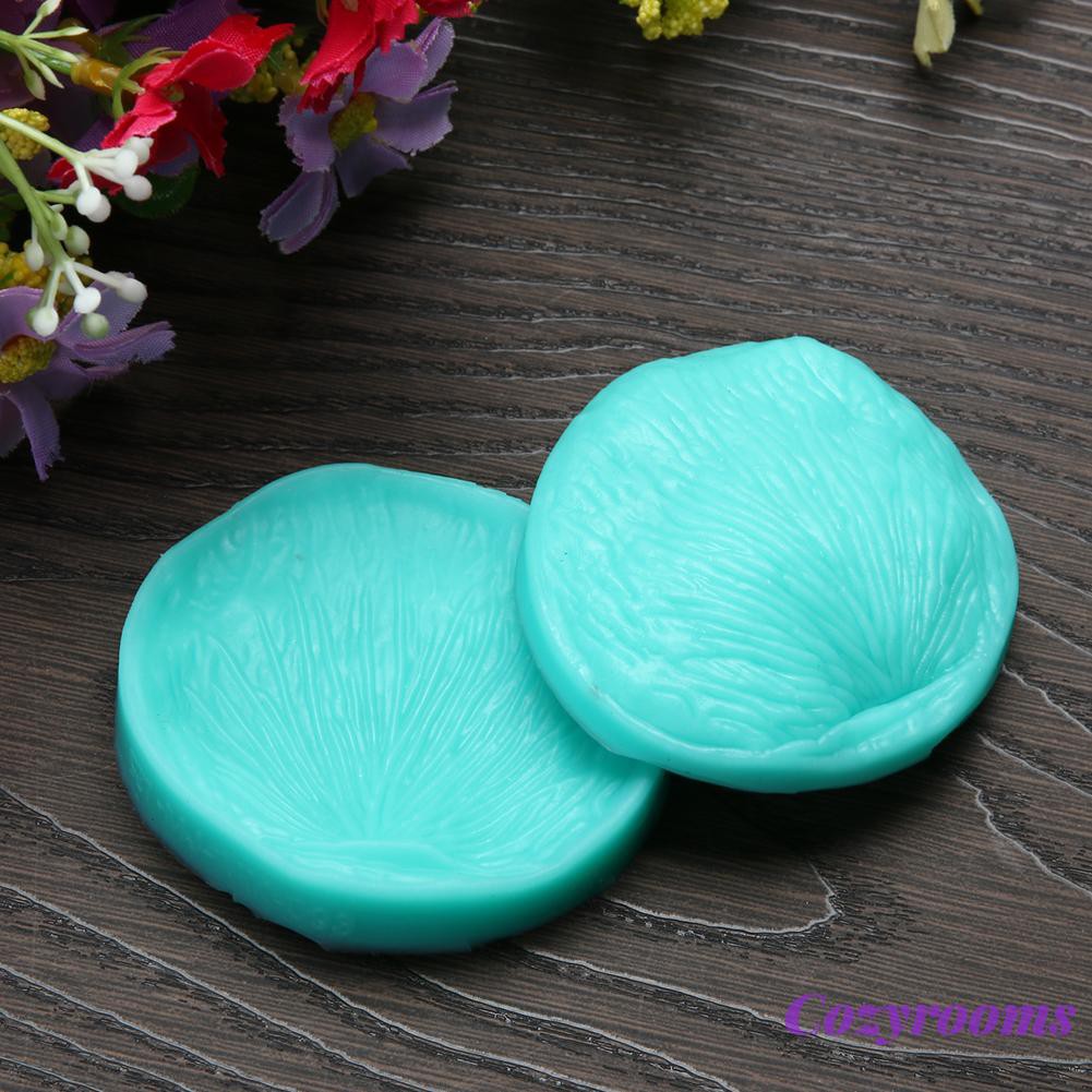 Khuôn Silicone Nhấn Bánh Hình Cánh Hoa Lan