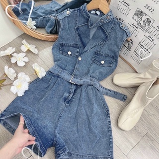 JUM SHORT JEAN KÈM BELT