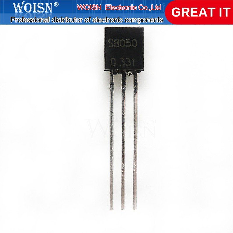 100pcs Transistor Trioda S8050 Ss8550 To-92 8550 8050 To92