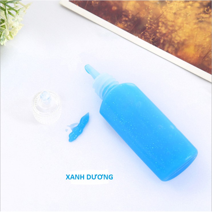 KHO-HN * Keo kem các màu dung tích 30ml keo dán phục vụ nhu cầu dán trang trí tiểu cảnh, vỏ điện thoại, DIY