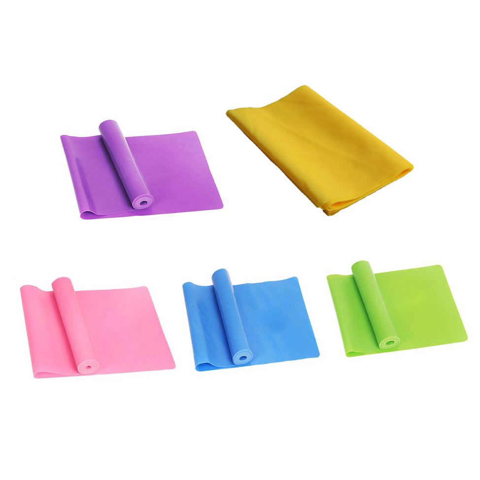 Dây cao su kháng lực đàn hồi hỗ trợ tập thể thao yoga cao cấp