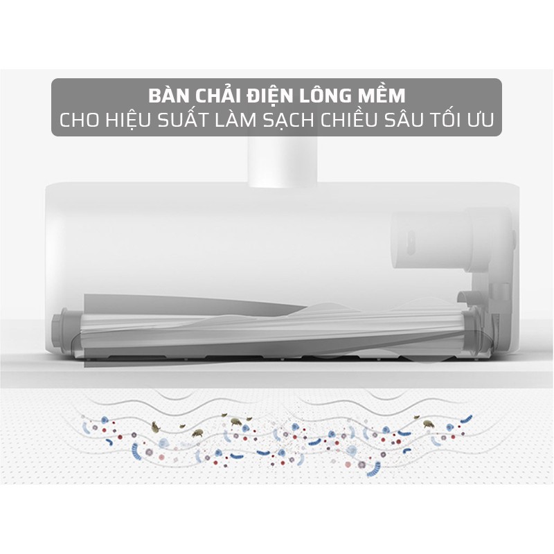 Máy hút bụi diệt khuẩn UV-C Xiaomi Mijia, lọc bụi thông minh, cơ chế sấy nóng 50 độ | BigBuy360 - bigbuy360.vn