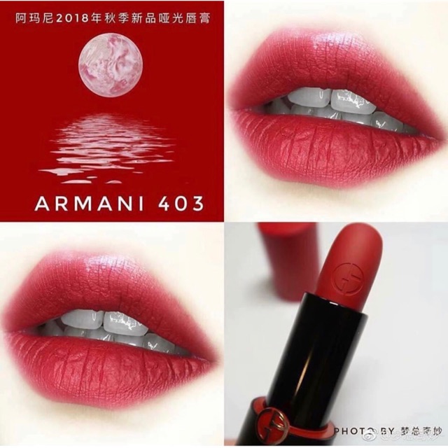 armani lucky red