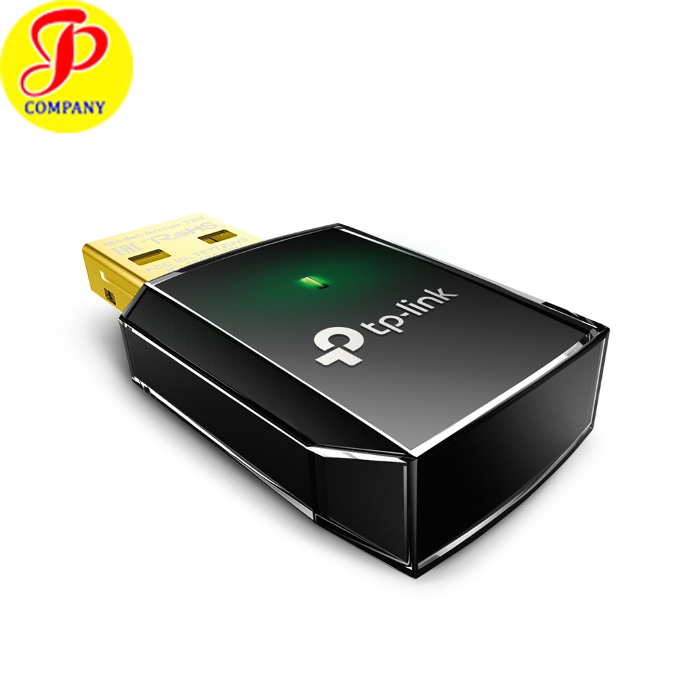 Thiết bị thu sóng wifi cổng USB TP-Link Archer T2U chuẩn AC600 - Hàng chính hãng, mới 100%, bảo hàng 2 năm | BigBuy360 - bigbuy360.vn