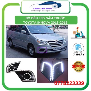 Đèn led gầm trước xe toyota innova 2013-2015. bộ đèn led 2 bên gầm lái và phụ daylight. 2 chế độ