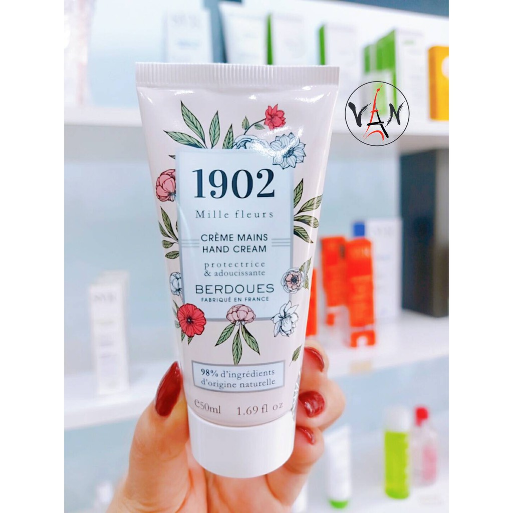 Kem dưỡng tay hương nước hoa Berdoues 1902 mille fleurs hands cream 50ml | BigBuy360 - bigbuy360.vn