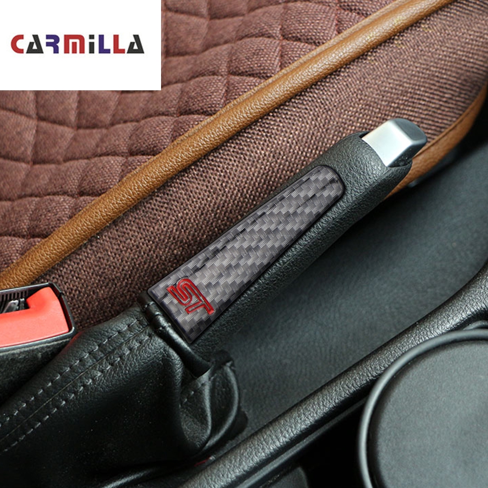 Miếng Dán Phanh Tay Bằng Thép Không Gỉ Cho Ford Focus 2013-2016 2017