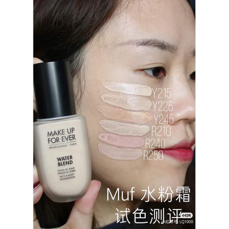 nền Make up forever chống nước cao cấp Water Blend Y215