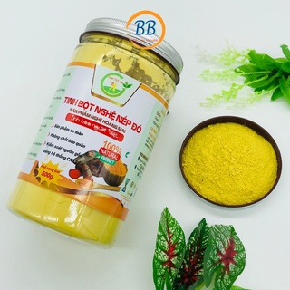 Tinh Bột Nghệ Nếp Đỏ Nguyên Chất 500gr, Nghệ Bột Cao Cấp, Viên Nghệ Mật Ong ĐẶC SẢN XỨ NGHỆ Trị Dạ Dày, Phòng Ung Thư