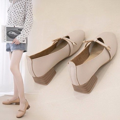 Giày Búp Bê Nữ Gót Vuông Thời Trang 2021 | BigBuy360 - bigbuy360.vn