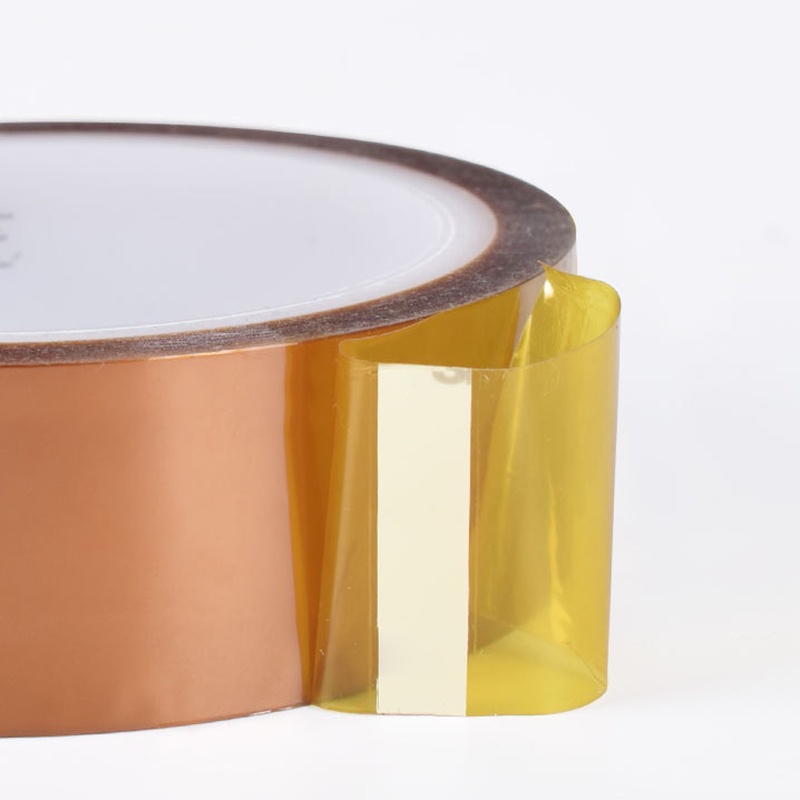 Cuộn Băng Keo Polyimide Chịu Nhiệt Độ Cao Chống Dấu Vân Tay 3d Màu Nâu