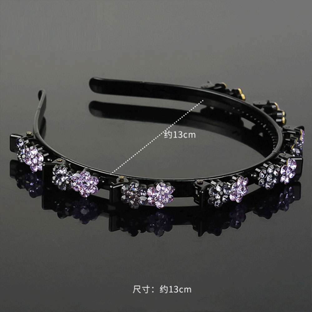 (Hàng Mới Về) Kẹp Tóc Dạng Tết Chống Trượt Phong Cách Hàn Quốc Cho Nữ