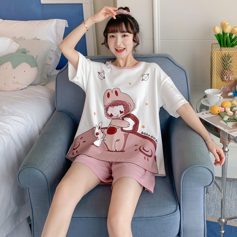 Đồ bộ nữ mặc nhà thời trang mới nhất - Chất liệu Cotton cao cấp -