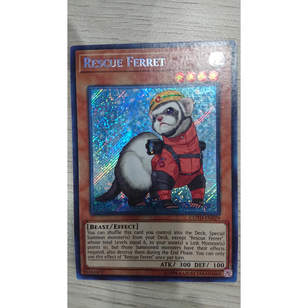 Thẻ bài Rescue Ferret