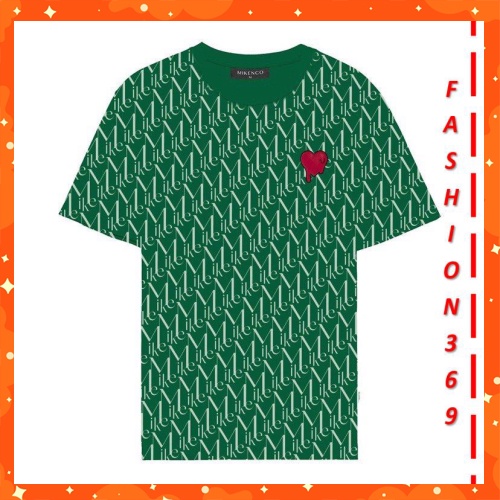 Áo Phông MIKENCO Monogram T-shirt Cotton kiểu dáng unisex - Hot trend 2022