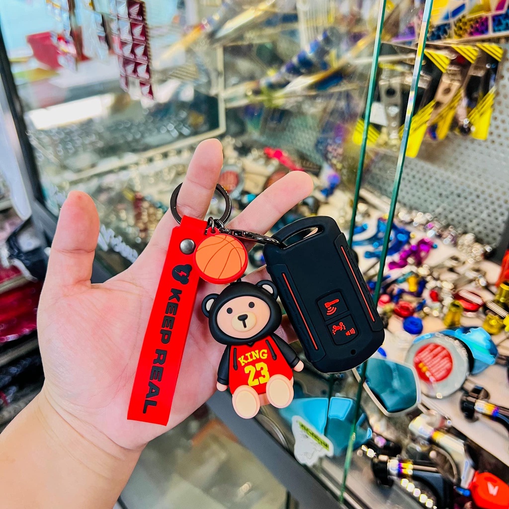 [FreeShip] Bộ Bao Móc Khoá smartkey kèm móc khoá gắn nhiều dòng xe 🦖✌🇹🇭