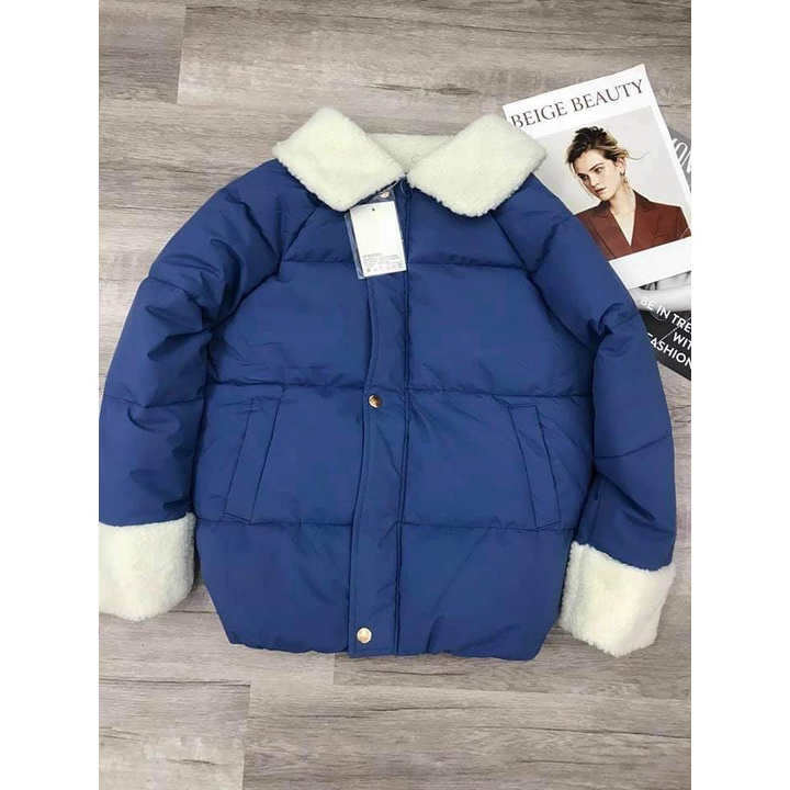 Áo khoác phao nữ PHƯƠNG THÚY VNXK  - áo phao nữ Hàn quốc béo đại hàn dày dặn form rộng cổ lông tay lông cực ấm  2021 | BigBuy360 - bigbuy360.vn
