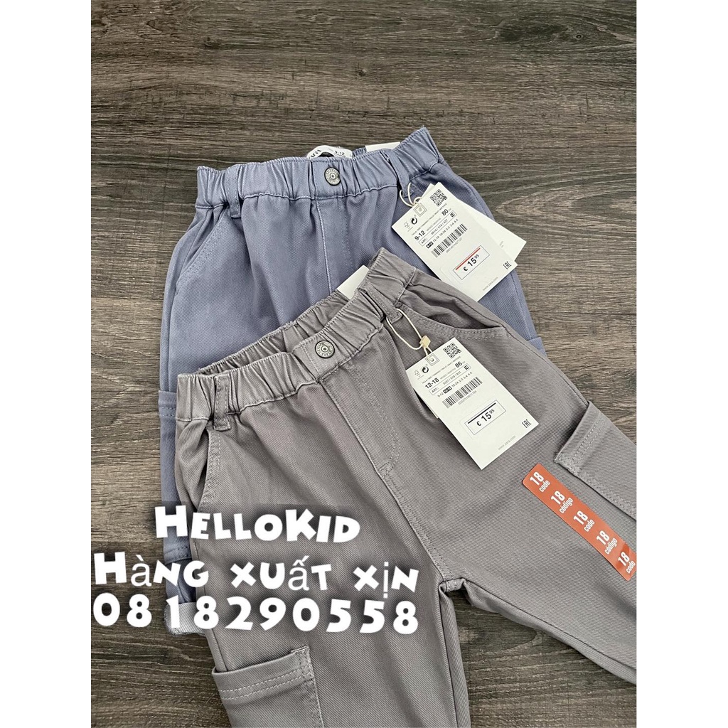 Q219 - Quần baggy túi hai bên bé trai