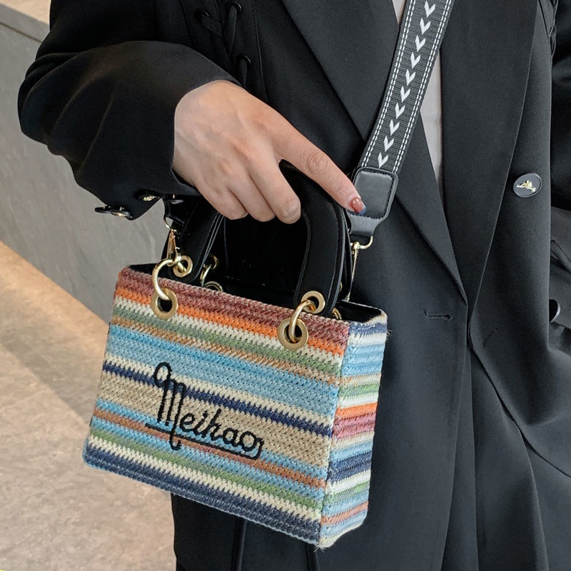 Túi Xách Đan Rơm Cao Cấp Phong Cách Mới Dành Cho Nữ