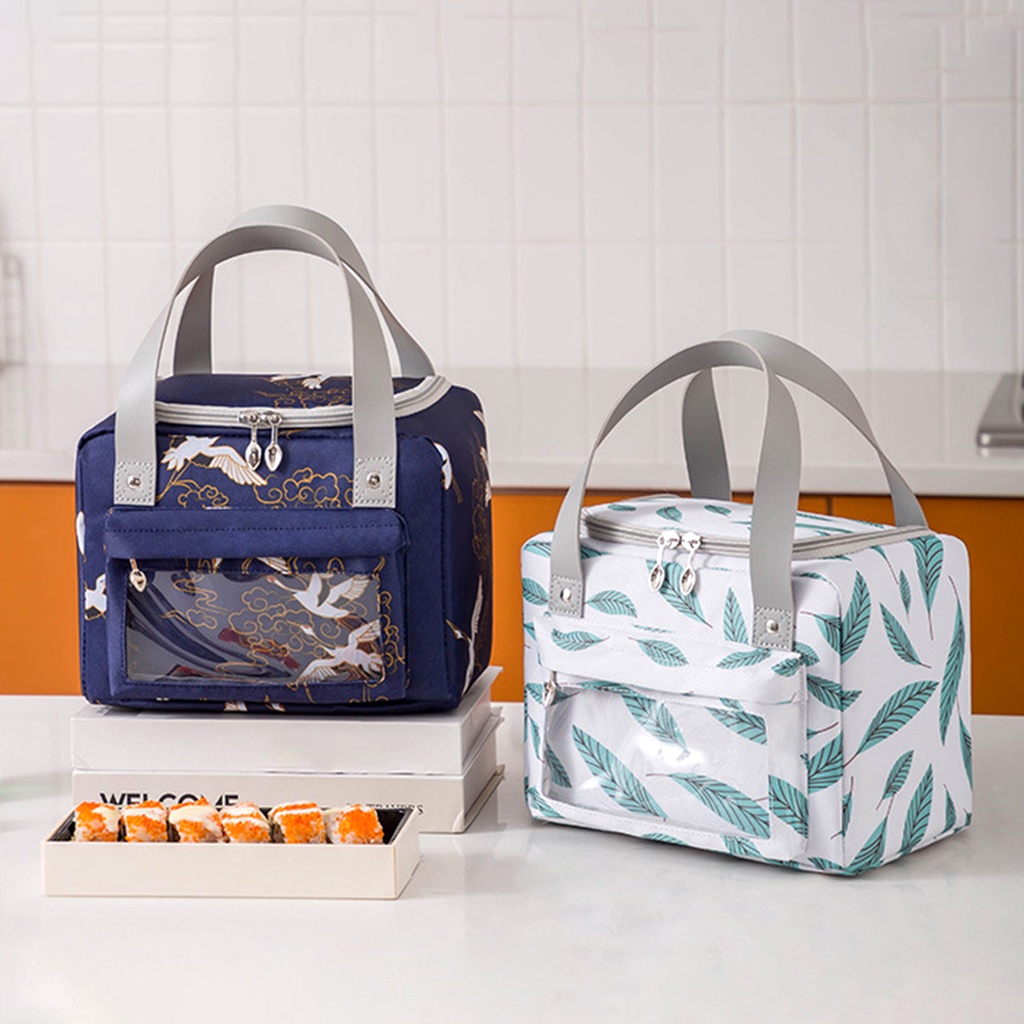 Túi Đựng Đá Giữ Nhiệt Bằng Vải Mềm Di Động Tiện Dụng Cho Học Sinh