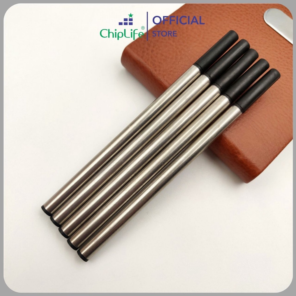 Ruột bút mực nước CHIPLIFE màu xanh - đen 0.5mm NB050