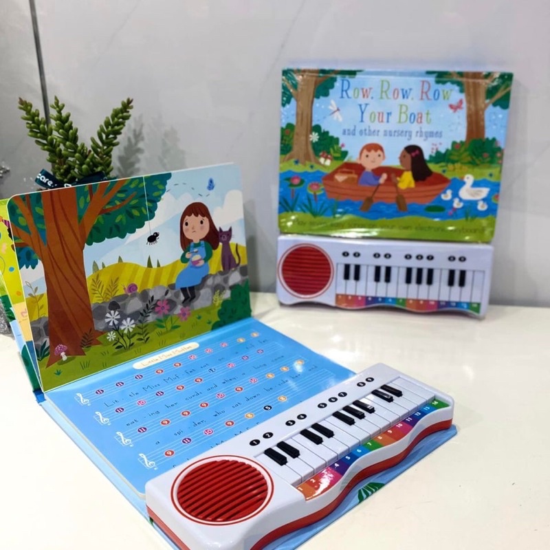Sách âm thanh cho bé Piano sound book nhập khẩu UKì