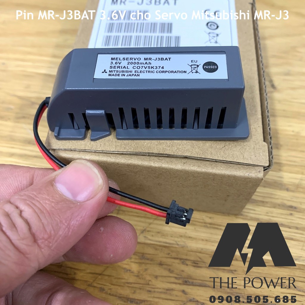 Pin nuôi nguồn MR-J3BAT 3.6V cho Servo Mitsubishi MR-J3