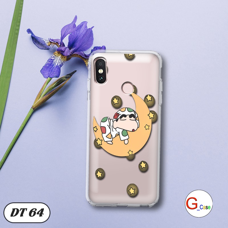 Ốp lưng dẻo trong in hình cho Xiaomi Redmi Note 5 Pro