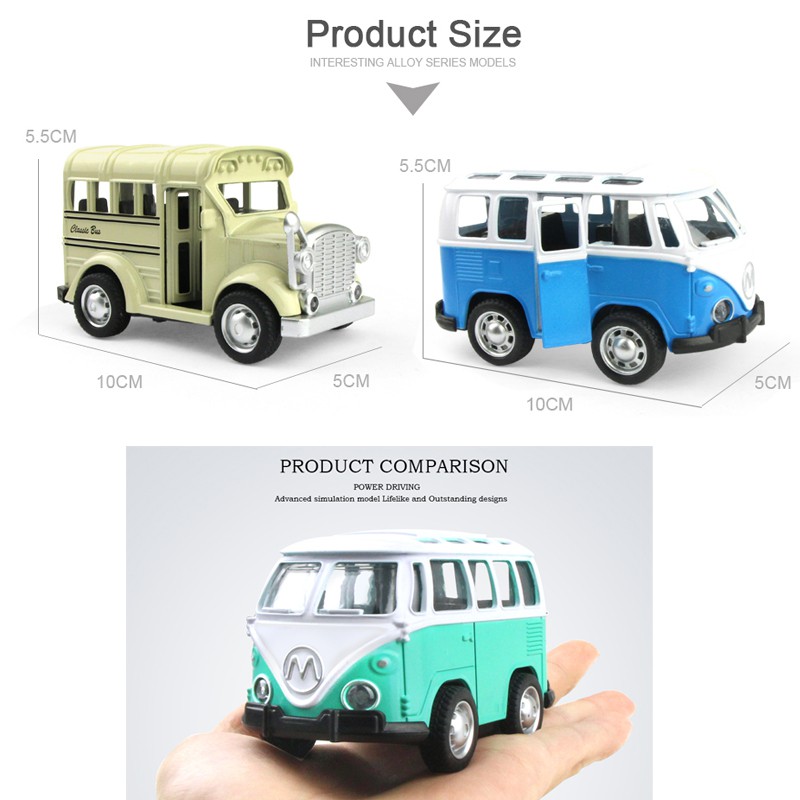 Mô hình xe hơi bằng hợp kim phát nhạc có đèn xinh xắn cho bé