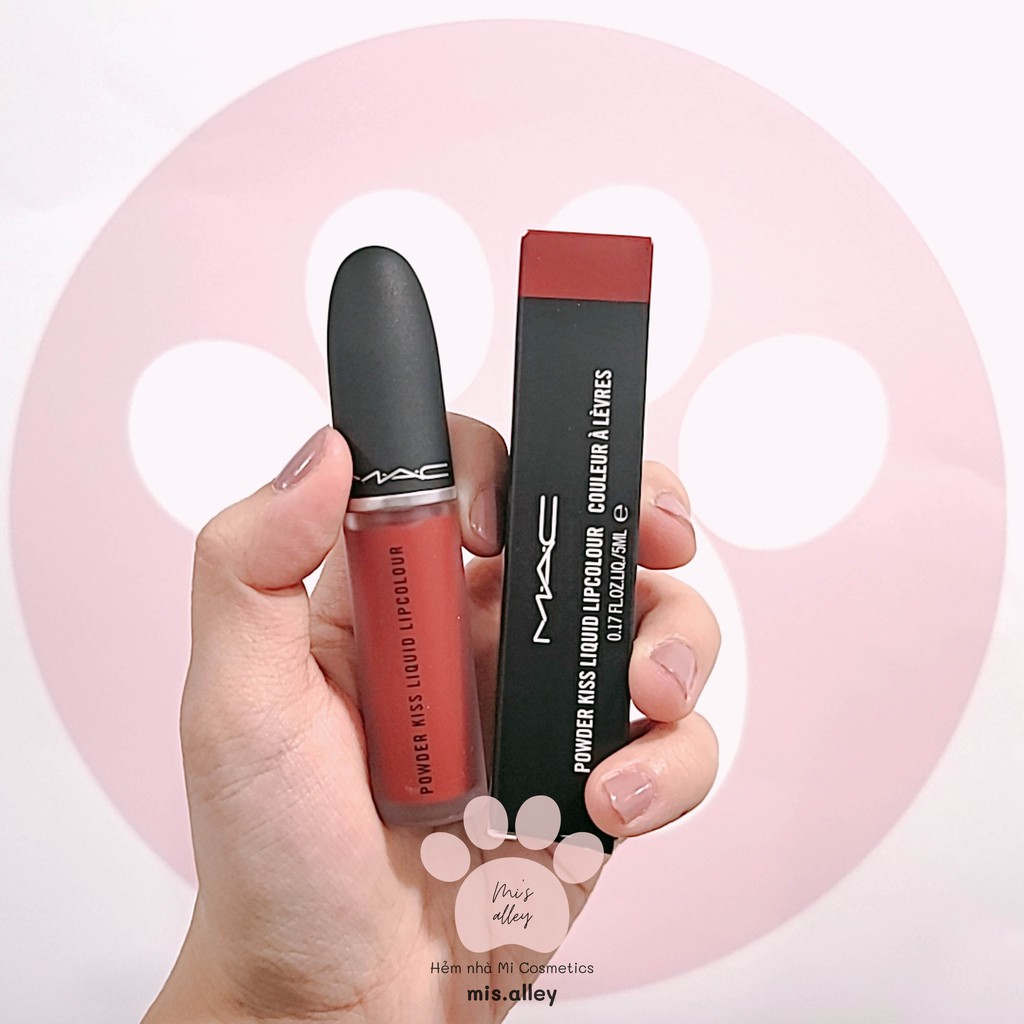 🌸MAC🌸 Bill US| Son kem lì mịn Powder Kiss Liquid Lipstick | BigBuy360 - bigbuy360.vn