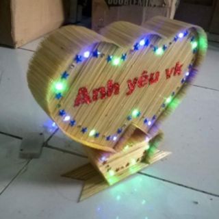 Trái tim bằng tăm mẫu 1