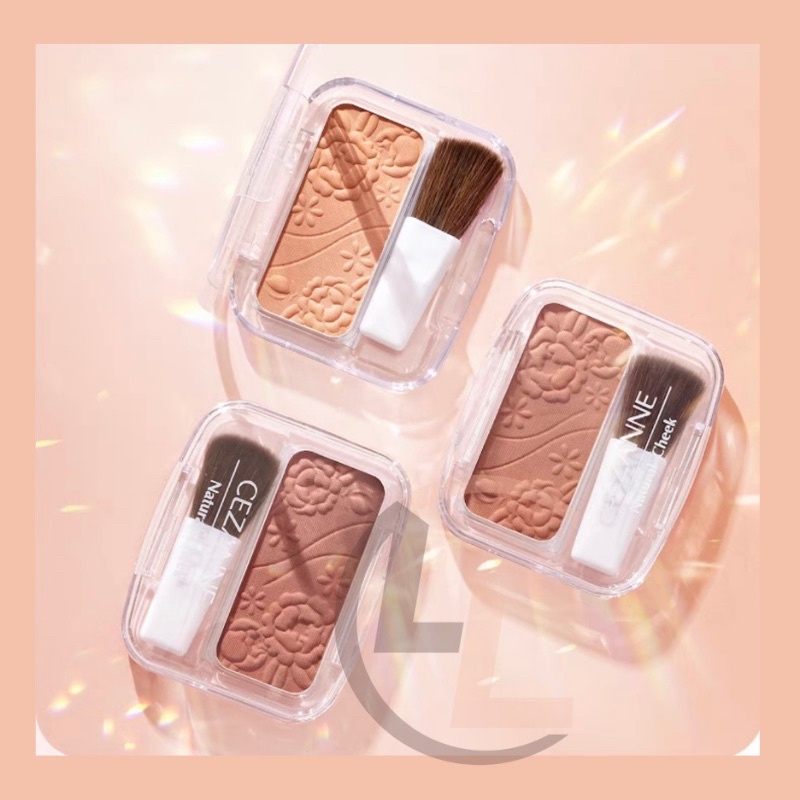 Má Hồng Dạng Nén  Cezanne Natural Màu 17 18 Nội Địa Nhật