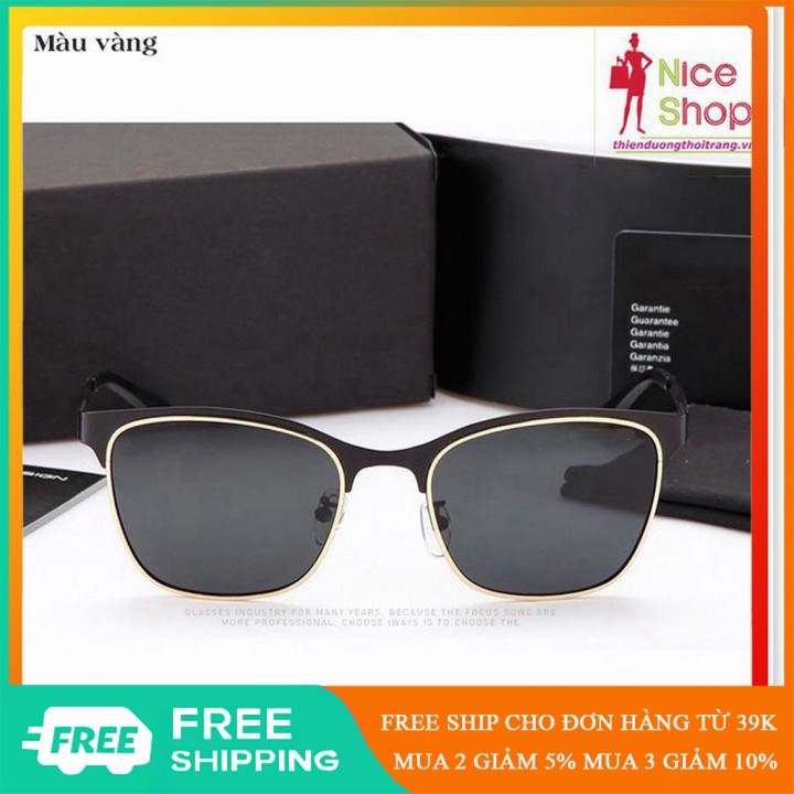 Xả Kho - Mắt kính mát thời trang cao cấp viền màu sang trong