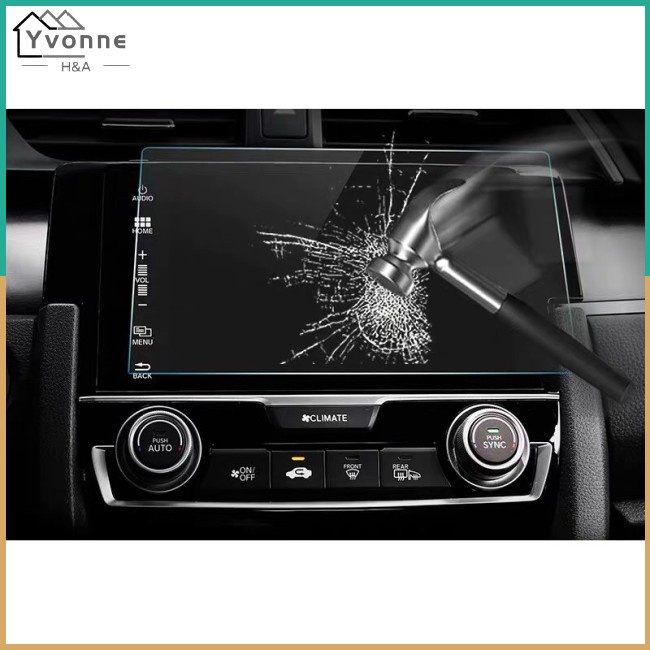 Kính CườNg LựC BảO Vệ MàN HìNh Cho Xe Hơi Android Player 9 "& 10" Inch