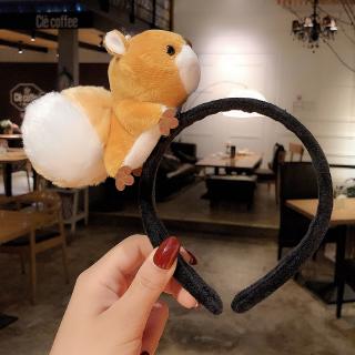 Băng Đô Cài Tóc Hình Sóc Dễ Thương Cho Nữ