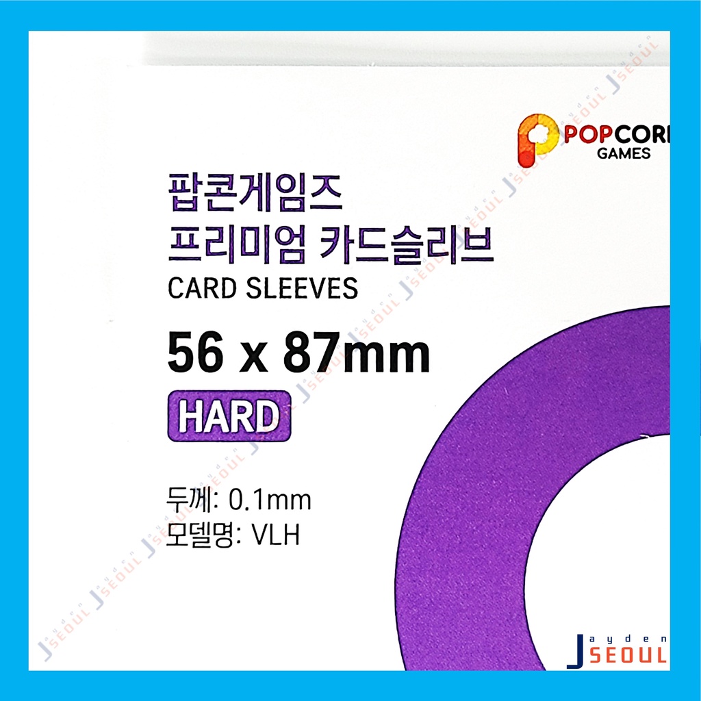 Set 50 vỏ Popcorn Games Sleeve bọc hình thẻ idol Kpop BTS ENHYPEN TXT SEVENTEEN thích hợp cho size 56x87 57.5x89 59x92 63.5x88 70x100