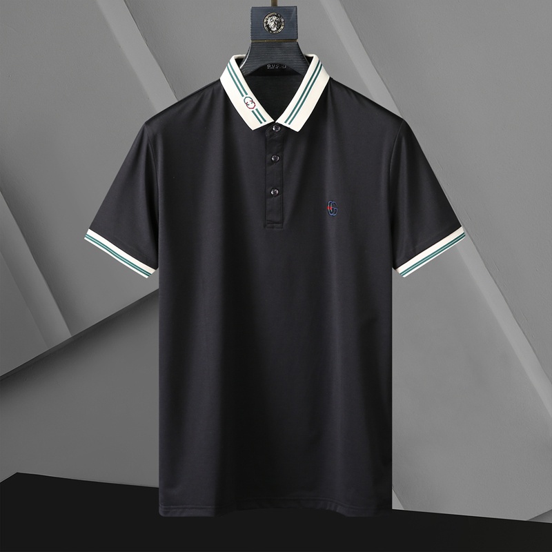 Áo Thun Polo Tay Ngắn Bằng Cotton Thời Trang Mùa Hè Dành Cho Nam Nữ 2112