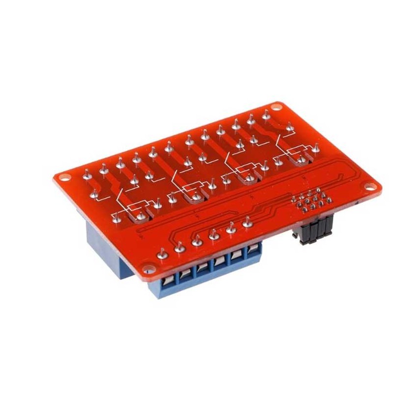 Module Relay 12VDC 4 Kênh H/L