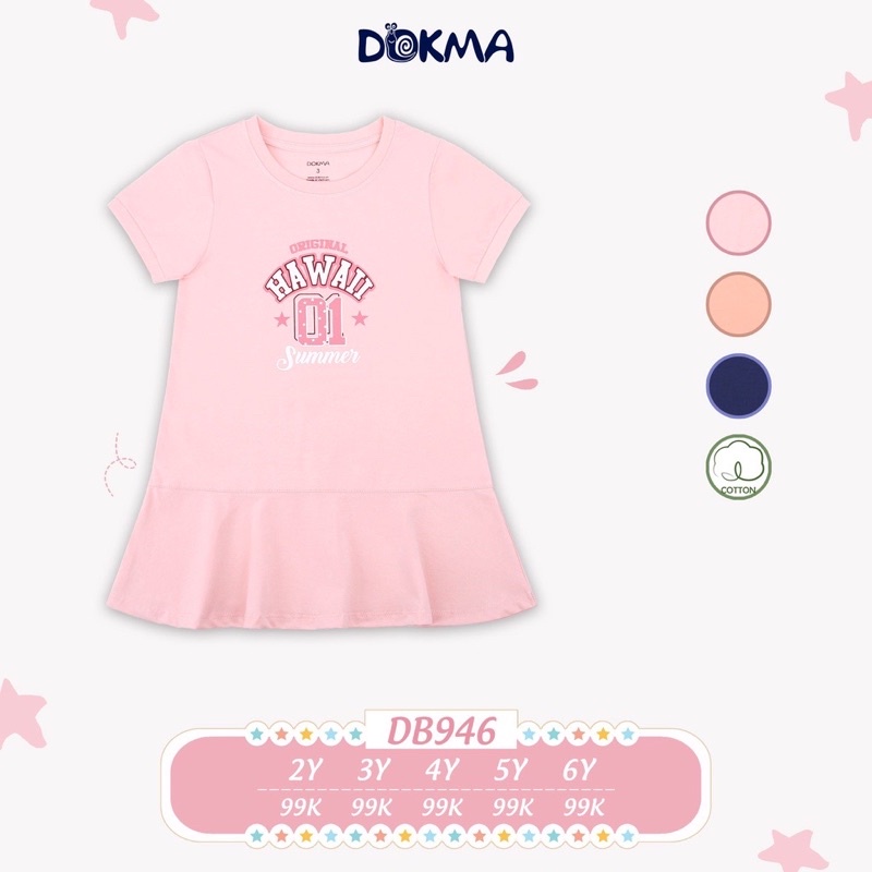 Váy thuỷ thủ Dokma bé gái DB627 - DB946
