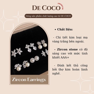 Khuyên tai nữ DECOCO ACC Adoly DECOCO ACCESSORIES