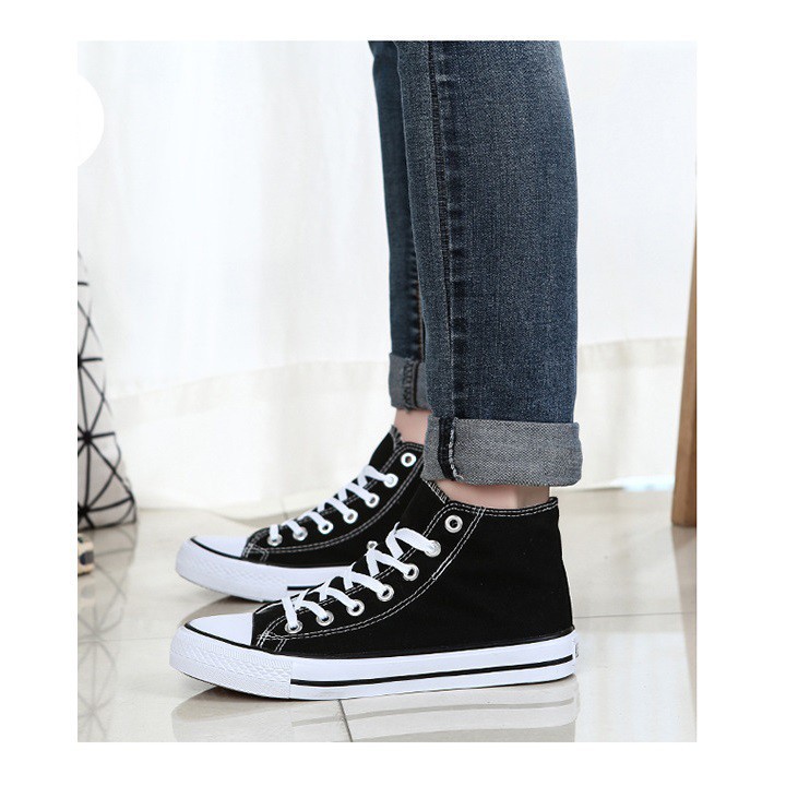 GIÀY NAM NỮ ĐEN CAO CỔ-SP01 | BigBuy360 - bigbuy360.vn