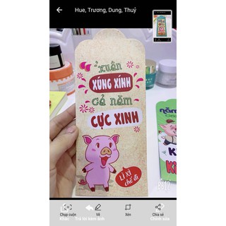 COMBO 10 BAO LÌ XÌ 2019 CỰC ĐẸP
