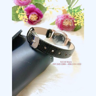 Đồng hồ nữ dây da Quart phong cách thời trang