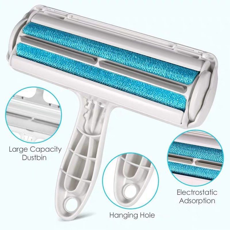 Cây lăn lông chó mèo - Cây Lăn Tĩnh Điện Hút Lông Chó Mèo Trên Giường, Nệm, Sofa