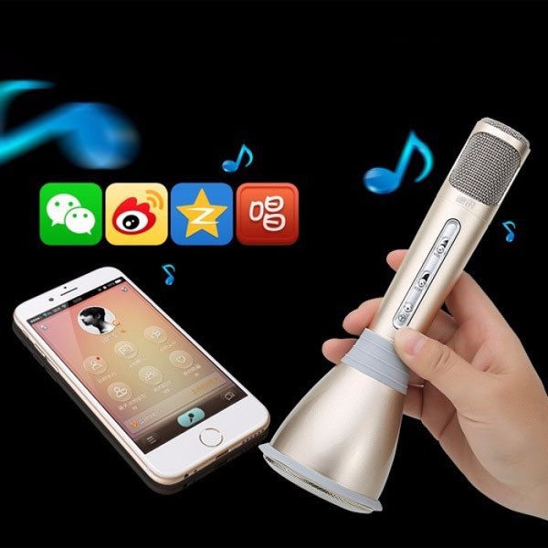 MICRO KARAOKE KIÊM LOA BLUETOOTH TUXUN K068