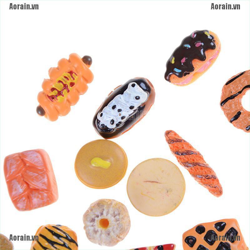 10 mô hình đồ ăn mini xinh xắn bằng nhựa đủ màu sắc dùng trang trí đẹp mắt DIY
