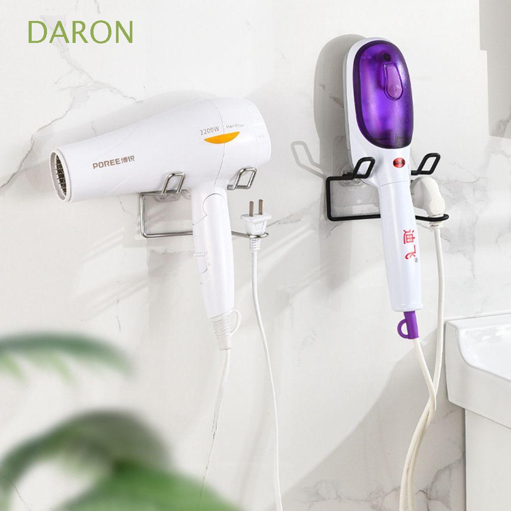 (Hàng Mới Về) Giá Đỡ Máy Sấy Tóc Gắn Tường Không Cần Khoan Bằng Thép Không Gỉ Chất Lượng Cao Nhiều Màu Sắc